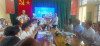 Chủ tịch UBND huyện về thăm trường.