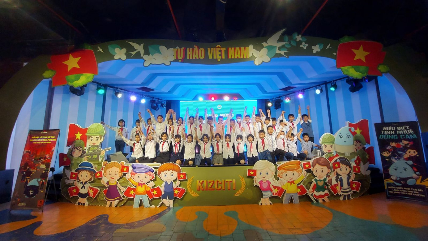 Hoạt động trải nghiệm học sinh trường Tiểu học Yên Chính.